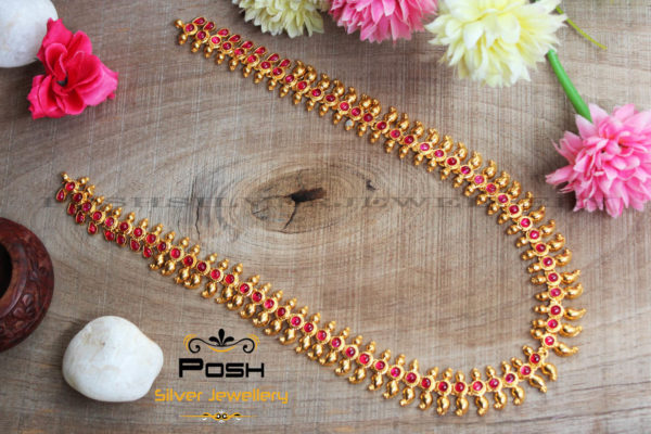 Gold-plated long & short necklace set combo - Sonal Fashion Jewellery